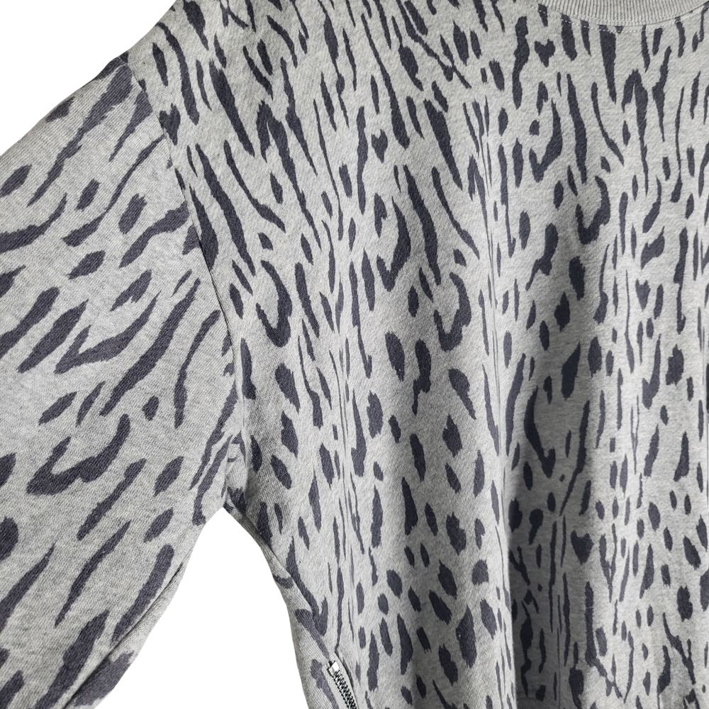 Gray Patterned Women's Sweater - image 3